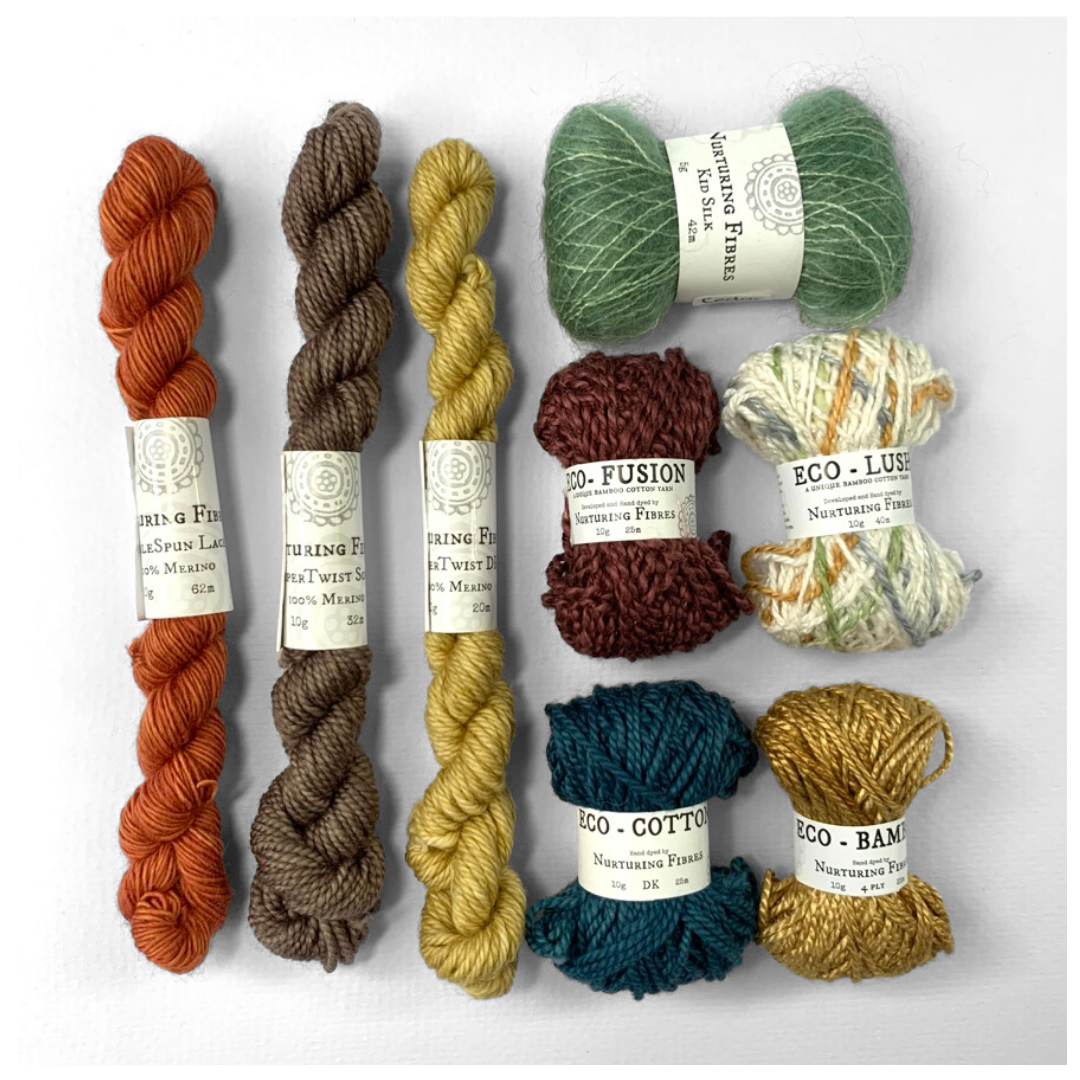 Nurturing Fibres  Eco-Lush Speckled Yarn: Cotton & Bamboo Blend